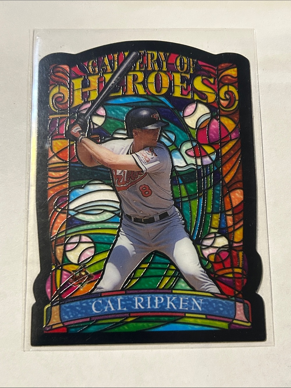 1998 Topps Cal Ripken Jr. Gallery of Heroes insert baseball card #GH9